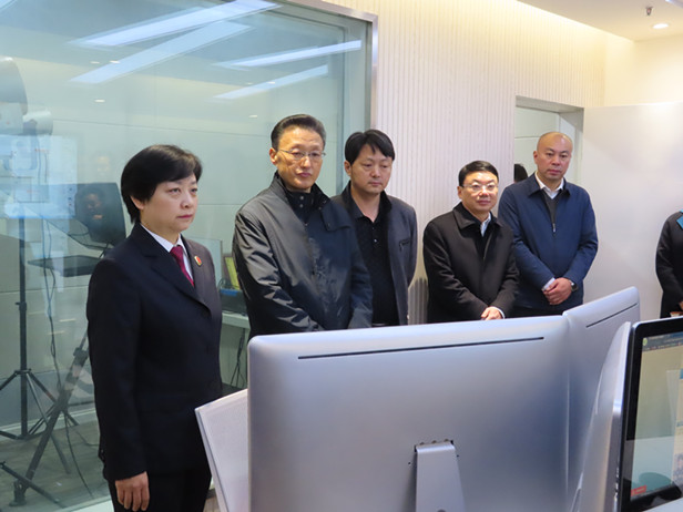 区人大常委会主任孟宪伟参加匡山地区代表小组会前视察活动