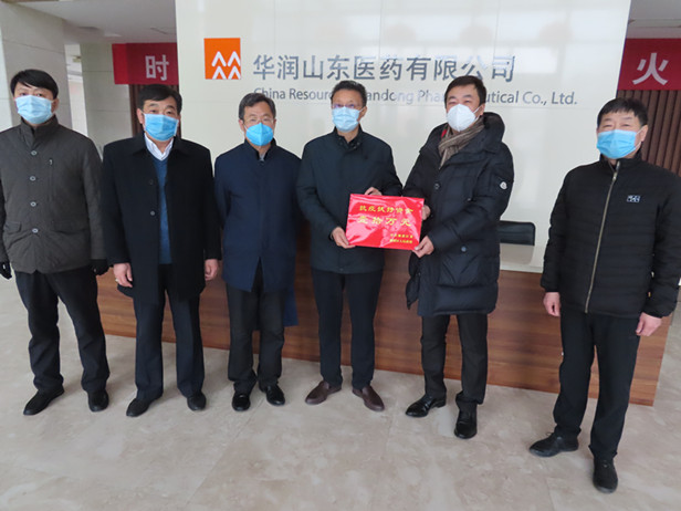 区人大常委会主任孟宪伟走访慰问华润山东医药有限公司