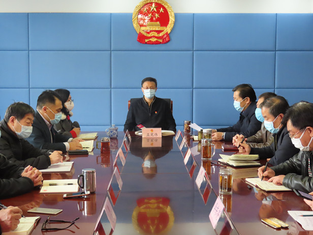 区人大常委会召开党组扩大会议