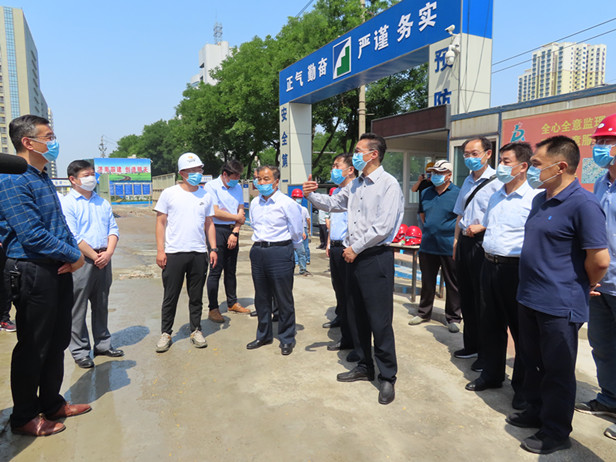 区人大常委会主任孟宪伟带队督导检查城区大气和水环境联防联控情况