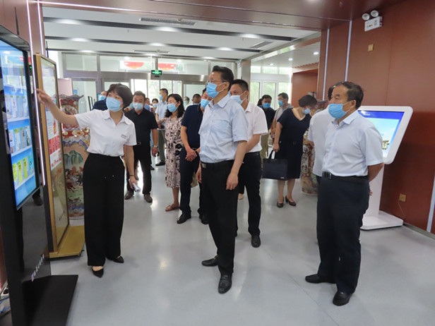 区人大常委会视察全区公共文化服务体系建设情况