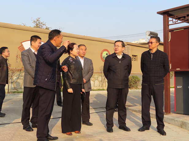济南市人大常委会副秘书长、办公厅主任刘民到吴家堡街道开展“双联”提升活动