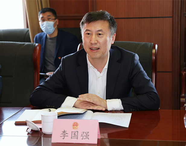 区委书记李国强走访调研区人大工作