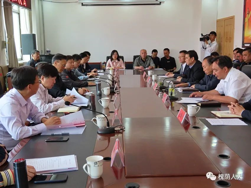 槐荫区人大常委会主任孟宪伟带领考察团赴和政县对接东西部协作工作