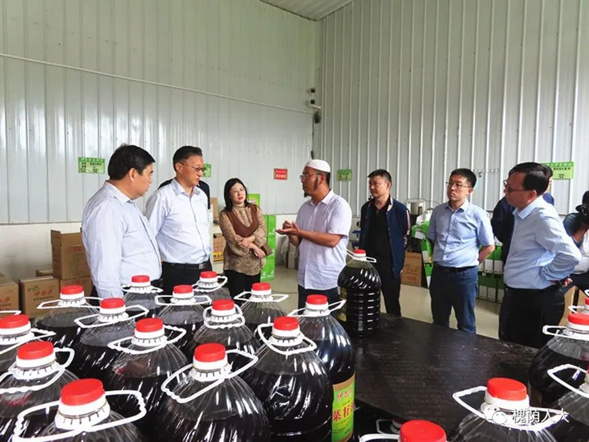 槐荫区人大常委会主任孟宪伟带领考察团赴和政县对接东西部协作工作