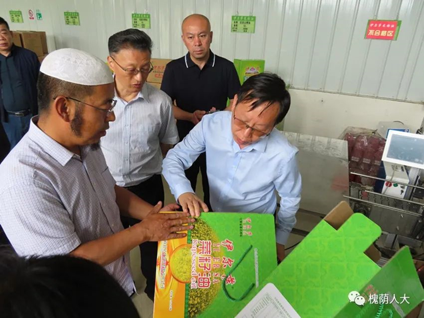 槐荫区人大常委会主任孟宪伟带领考察团赴和政县对接东西部协作工作