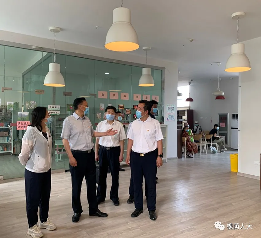 孟宪伟到中大槐树街道督导调研新冠肺炎疫苗接种工作