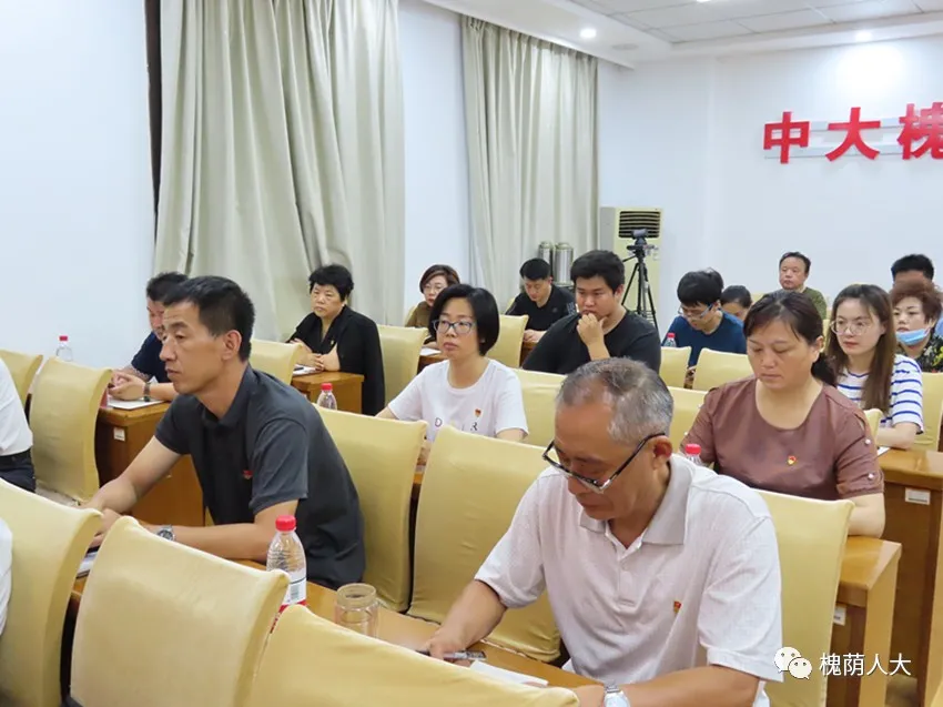 孟宪伟到中大槐树街道开展党史学习教育宣讲