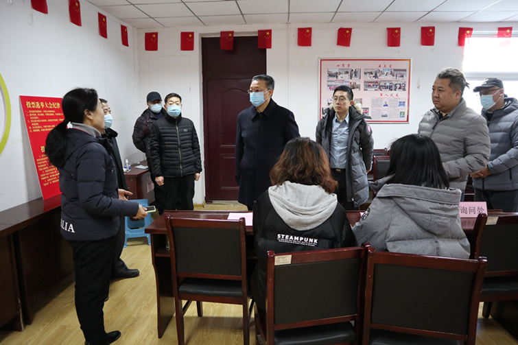 区人大常委会主任孟宪伟督导全区人大换届选举投票工作
