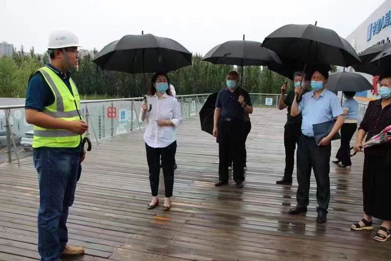 区人大常委会副主任吕红艳带队开展安全生产“一法一条例”执法检查