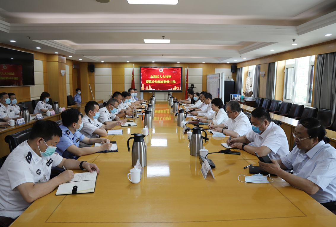 【民呼我应，代表有约】区人大常委会主任熊高翔带队调研区公安分局政法队伍教育整顿工作