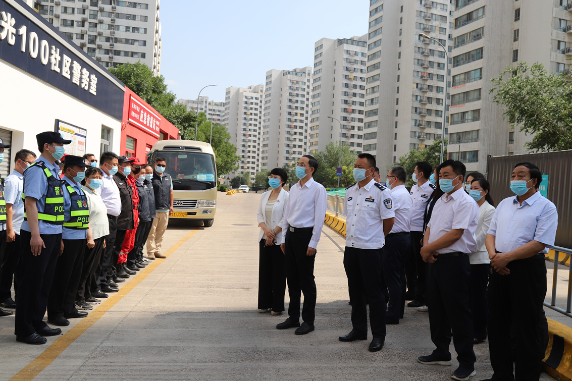【民呼我应，代表有约】区人大常委会主任熊高翔带队调研区公安分局政法队伍教育整顿工作