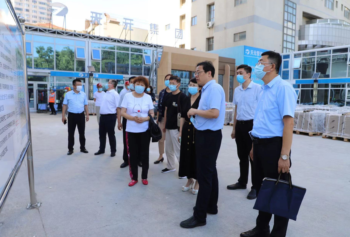 区人大常委会副主任齐敏带队到五里沟街道开展“民呼我应，代表有约”代表视察活动