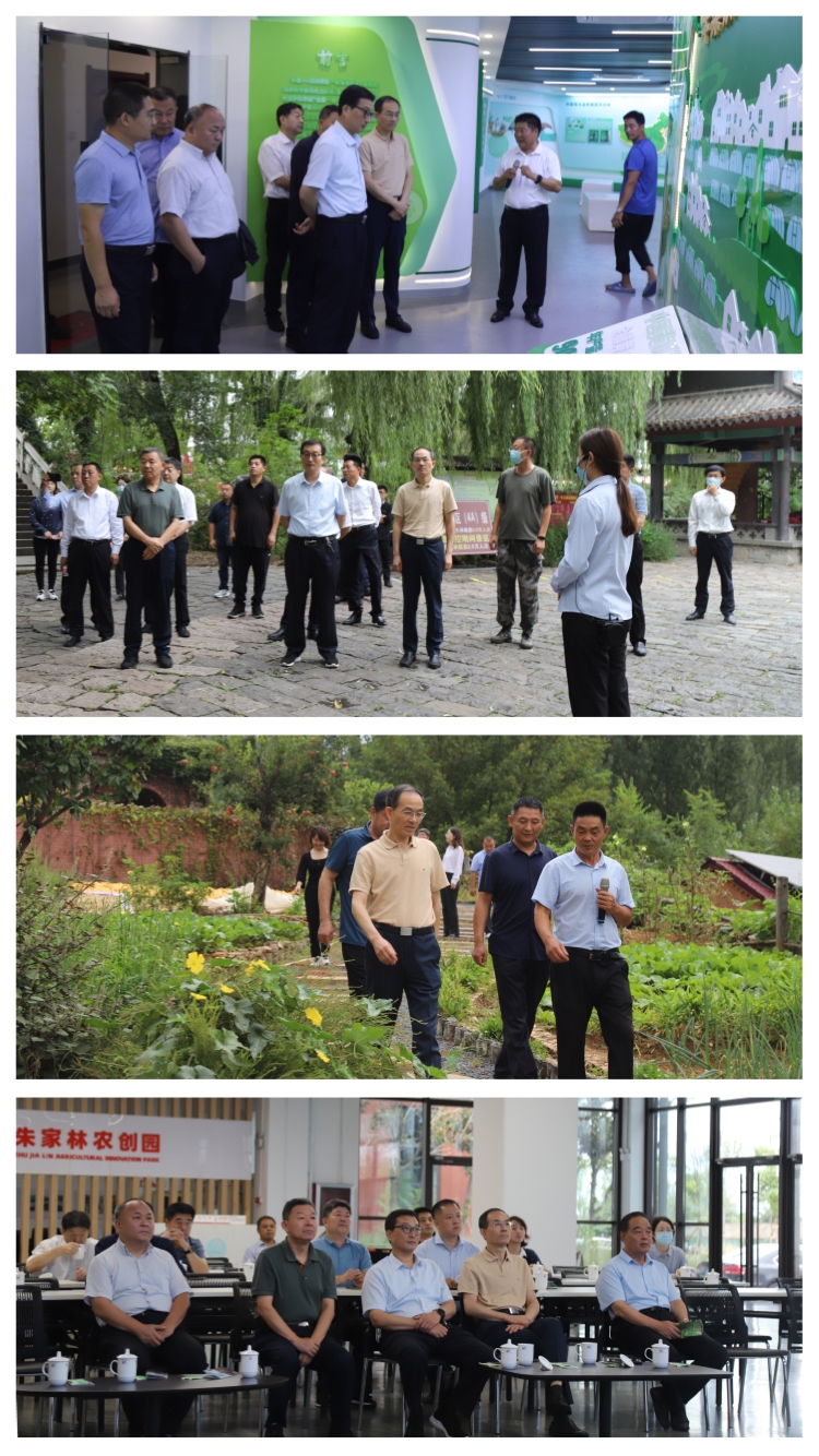 区人大常委会主任熊高翔带队考察学习沂南县人大代表及乡村振兴工作