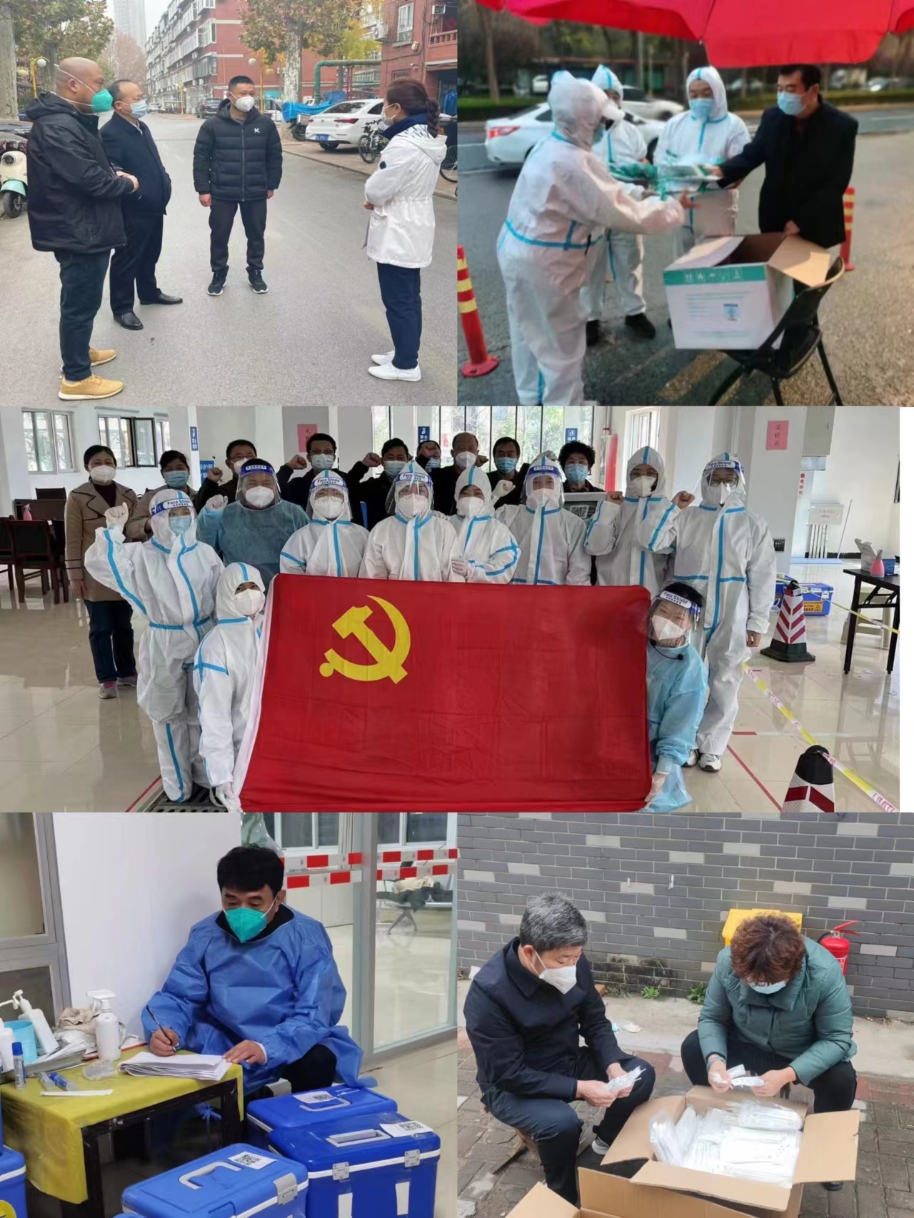 区人大常委会副主任张怡带队慰问区疫情防控指挥部