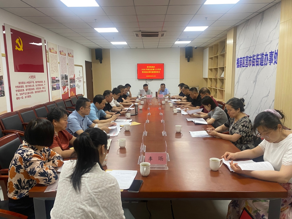 区人大常委会副主任肖波参加营市街街道民生实事重点项目监督活动