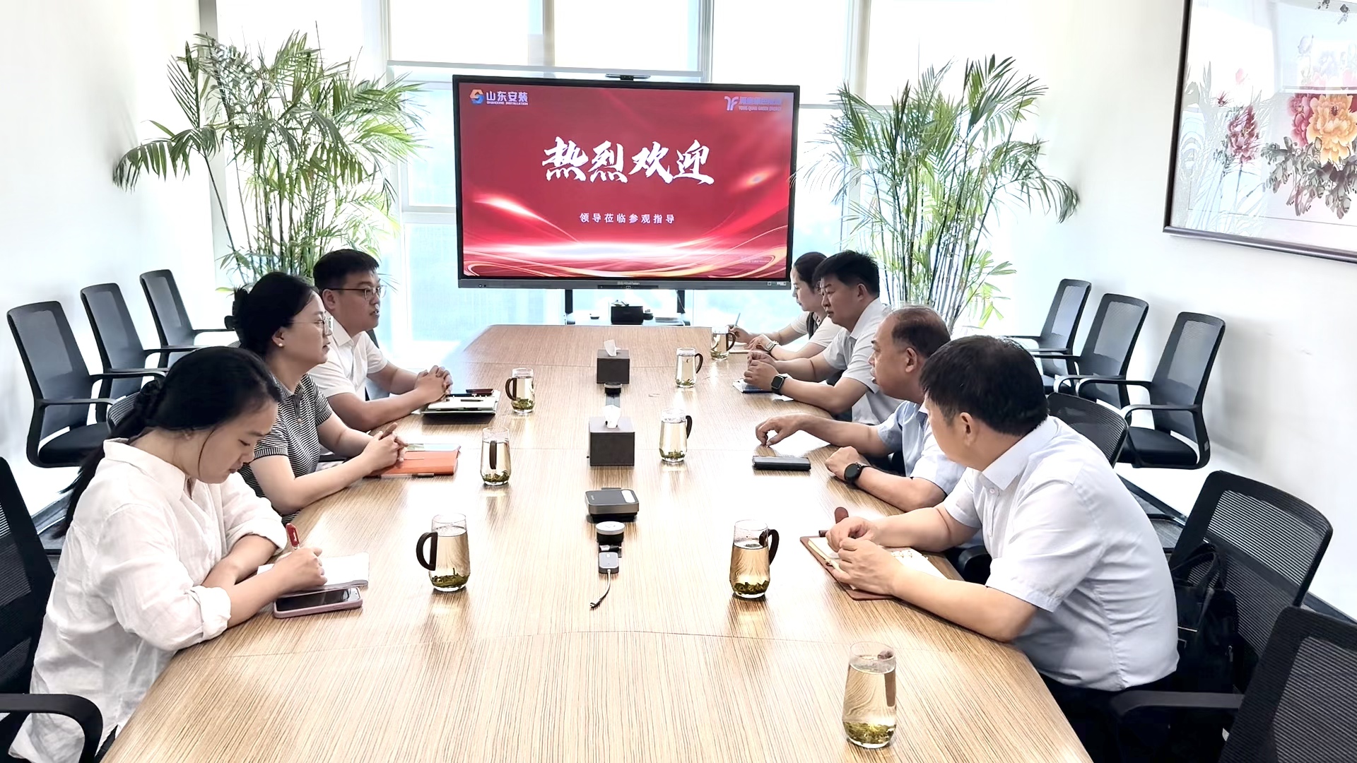 区人大常委会副主任尹强走访联系民营企业