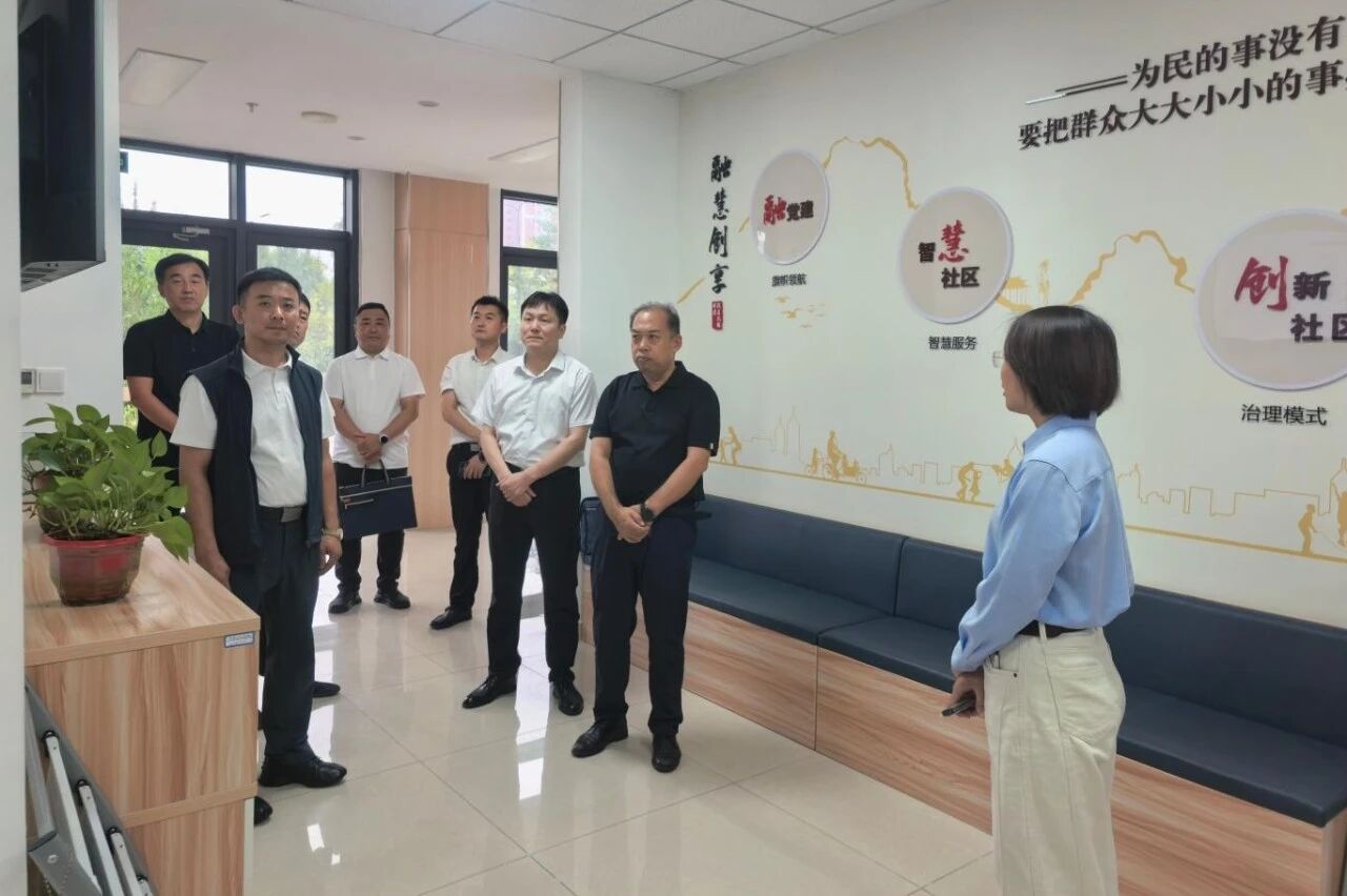 尹强副主任到段店北路地区开展集中联系代表活动